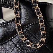 Chanel Nano 31 Black Bag 20.5x17.5cm - 2