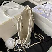 Chanel Nano 31 White Bag 20.5x17.5cm - 5