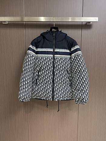 Dior Reversible Cropped Down Jacket