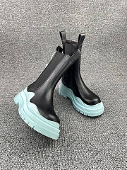 Bottega Veneta Tire Light Blue Boots - 4