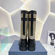 Dior D-major Boot Taupe Black Technical - 5