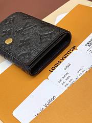 Louis Vuitton LV Business Card Black 10.5x8cm - 3
