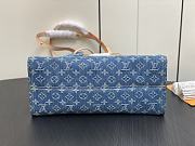 Louis Vuitton LV Onthego MM Denim Blue 35x27x14cm - 5