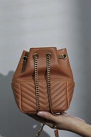 YSL Chain Bag Tan 19x13x13cm - 4