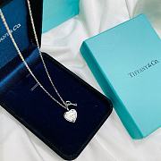 Tiffany & Co Love Heart Tag key Necklace - 3