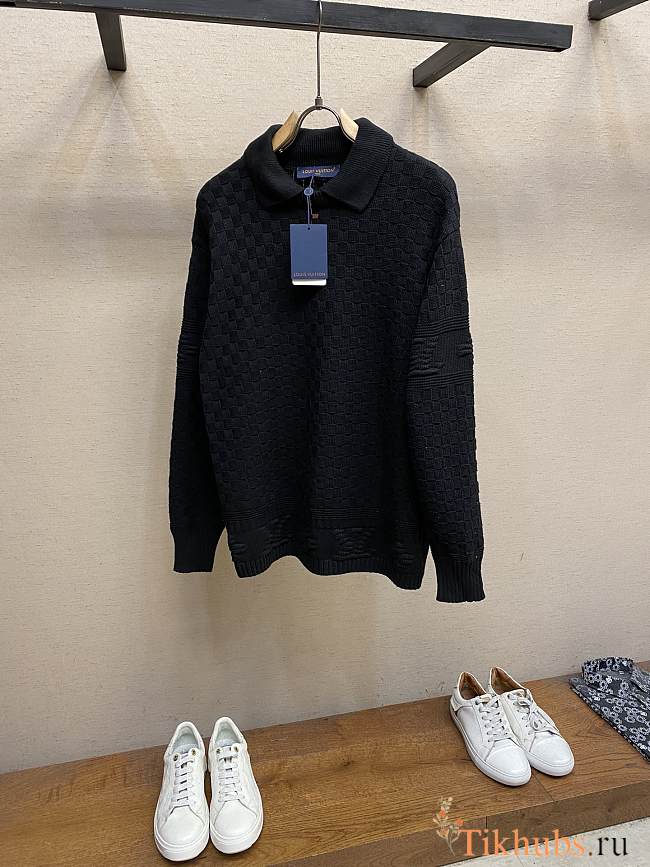 Louis Vuitton LV Pull en laine LV Damier Black - 1