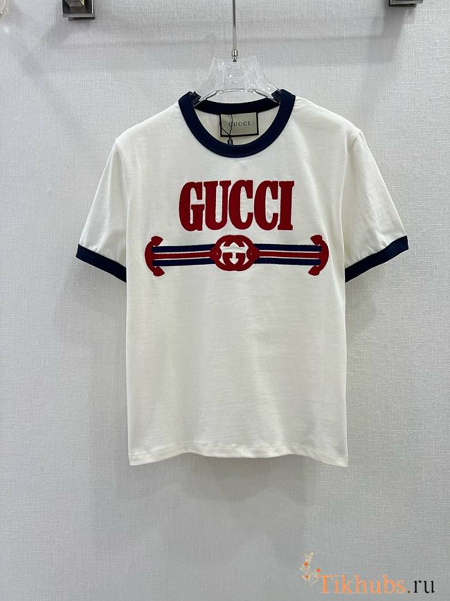 Gucci White T-Shirt - 1