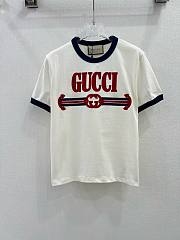 Gucci White T-Shirt - 1