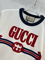 Gucci White T-Shirt - 4