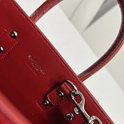 YSL Sac De Jour Red Crocodile Bag 22cm - 4