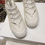 Dior D-connect Sneaker Technical Fabric White - 5