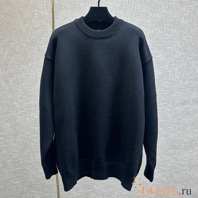 Balenciaga Sweater In Black  - 1