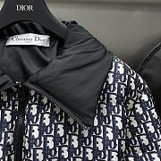 Dior Diorarps Puffer Jacket With Belt Blue  - 2