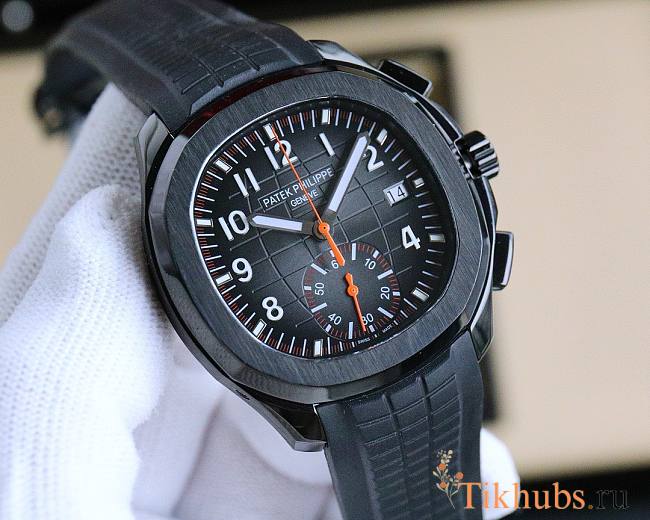 Patek Philippe 5968A - Aquanaut Self-winding Chronograph Black 41mm - 1