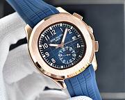 Patek Philippe 5968A - Aquanaut Self-winding Chronograph Blue 41mm - 1