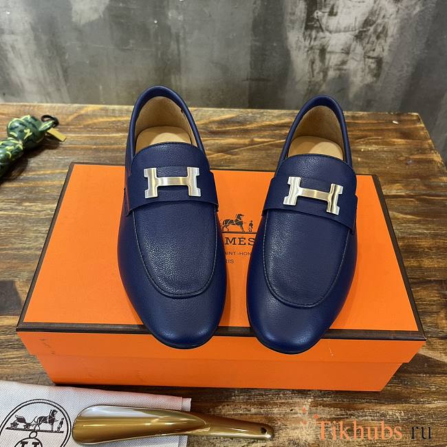 Hermes Loafer Blue - 1