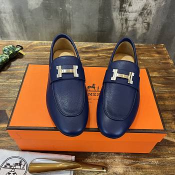 Hermes Loafer Blue