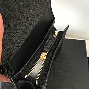 YSL Wallet Cassandre Black Gold 11x8.5x3cm - 2