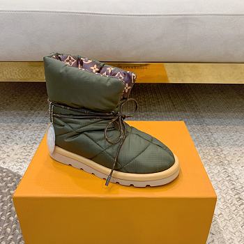 Louis Vuitton LV Pillow Comfort Ankle Boot Green