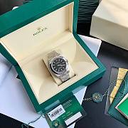 Rolex Oyster Perpetual Black Watch 41mm - 4