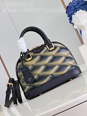 Louis Vuitton LV Alma Navy Black BB 23.5 x 17.5 x 11.5 cm - 1