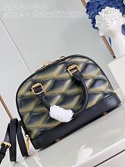 Louis Vuitton LV Alma Navy Black BB 23.5 x 17.5 x 11.5 cm - 2