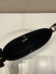 Prada Cleo Patent Black Bag 22x18.5x4.5cm - 6