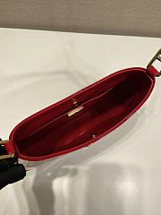 Prada Cleo Patent Red Bag 22x18.5x4.5cm - 6