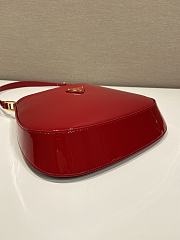 Prada Cleo Patent Red Bag 22x18.5x4.5cm - 2