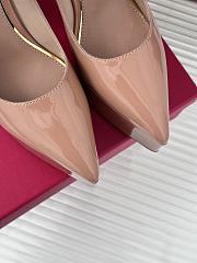 Valentino Garavani Tan-Go Platform Pointed Toe Pump Pink 15cm - 2