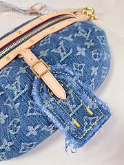 Louis Vuitton LV Bumbag Blue Denim 38x16x8cm - 3