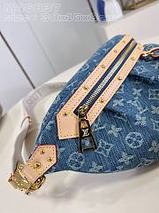 Louis Vuitton LV Bumbag Blue Denim 38x16x8cm - 2