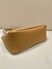 Prada Medium Leather Handbag Tan 28x16x10cm - 2