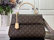 Louis Vuitton LV Cluny MM Monogram Beige 32 x 22.5 x 12 cm - 1