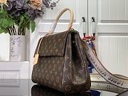 Louis Vuitton LV Cluny MM Monogram Beige 32 x 22.5 x 12 cm - 5