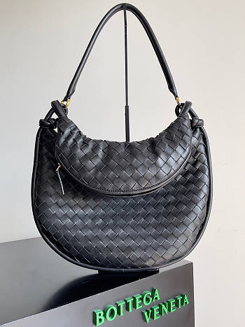 Bottega Veneta Medium Gemelli Black 36x25x10cm