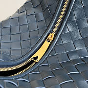 Bottega Veneta Teen Jodie Navy Blue 36x21x13cm - 2