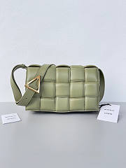 Bottega Veneta Cassette Padded Green 26x18x8cm - 1