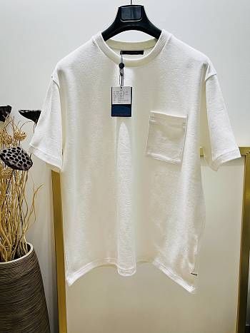 Louis Vuitton LV 3D Pocket Monogram White T-Shirt