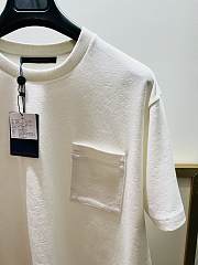 Louis Vuitton LV 3D Pocket Monogram White T-Shirt - 3