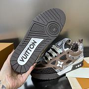 Louis Vuitton LV Skate Sneaker Brown Python - 5