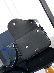 Dior Shoulder Bag Black 23x6x18cm - 4