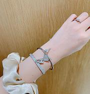 Hermes Kelly White Gold Bracelet - 3