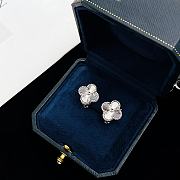 Van Cleef Arpels Silver Earrings - 1
