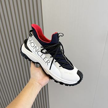 Moncler Trail - Grip Lite2 White Navy Sneaker