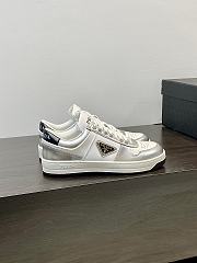 Prada Downtown Sneaker White Silver  - 1