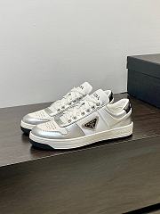 Prada Downtown Sneaker White Silver  - 3