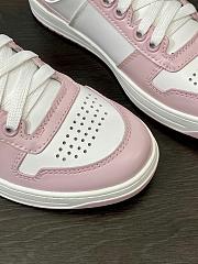 Prada Downtown Sneaker White Pink - 5