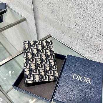 Dior Passport Holder Blue 10x13.3cm
