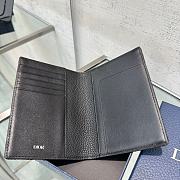 Dior Passport Holder Black 10x13.3cm - 4